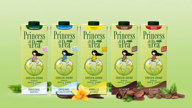 Erbsendrink statt Kuhmilch: PRINCESS AND THE PEA