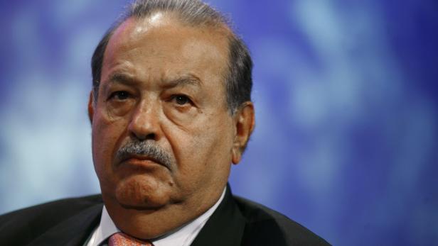 Reichster Mann der Welt ist Carlos Slim. Der Mexikaner ist Telekomtycoon und Großaktionär bei Telekom Austria. Vermögen: 76,4 Milliarden Dollar