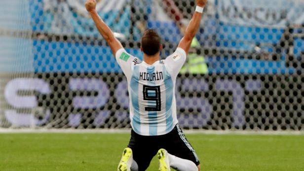 Fußball: Higuain erklärte Rücktritt aus Argentiniens Nationalteam
