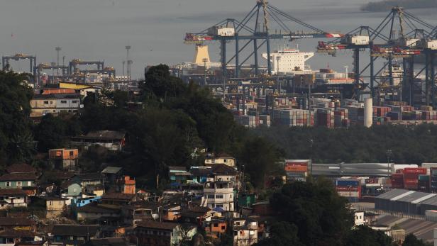 Am Hafen von Santos wurden voriges Jahr 23 Tonnen beschlagnahmt.