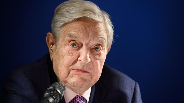 SWITZERLAND-DAVOS-POLITICS-ECONOMY-DIPLOMACY Wiener Ehrenzeichen für George Soros als „symbolischer Akt“
