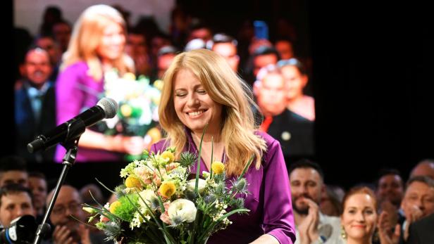 Zuzana Caputova ist die neue Präsidentin der Slowakei
