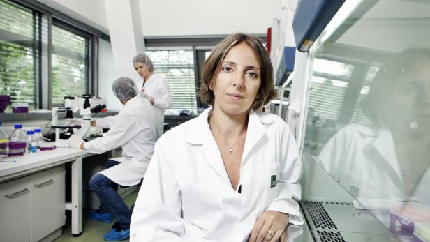 Gaia Novarino in ihrem Labor: „Forschungsergebnisse sollen rasch den Betroffenen zugute kommen“.