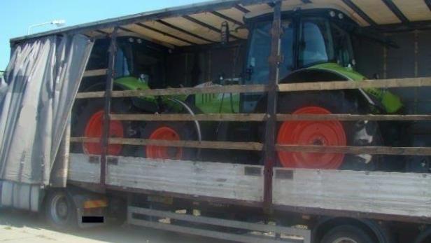 Eine Million Euro Schaden: Traktor-Bande konnte gefasst werden