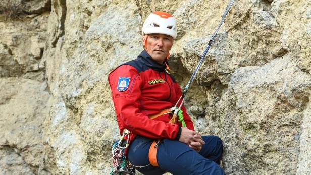 Ein Burgenländer erklimmt den Gipfel der Alpinpolizei