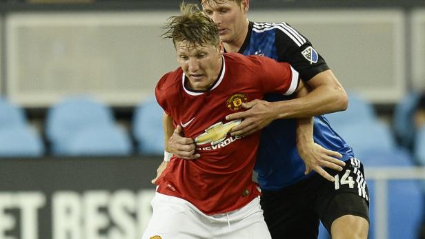 Der deutsche Weltmeister Bastian Schweinsteiger spielt seit diesem Sommer für Manchester United.