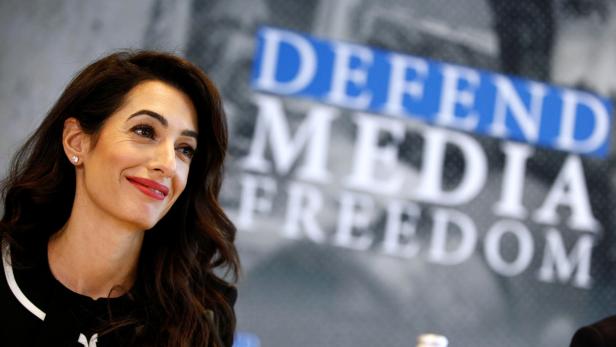Amal Clooney wird Sonderbotschafterin für Pressefreiheit