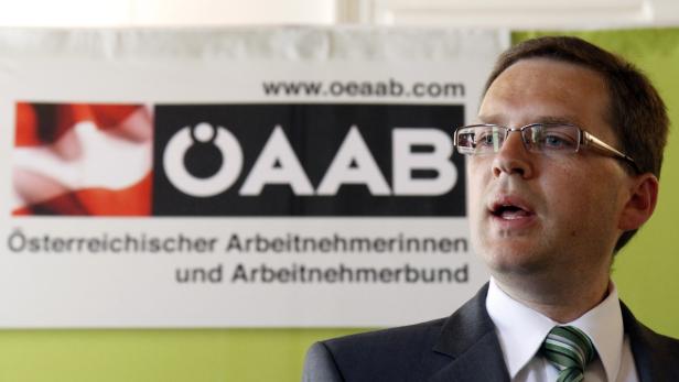 ÖAAB-Generalsekretär August Wöginger