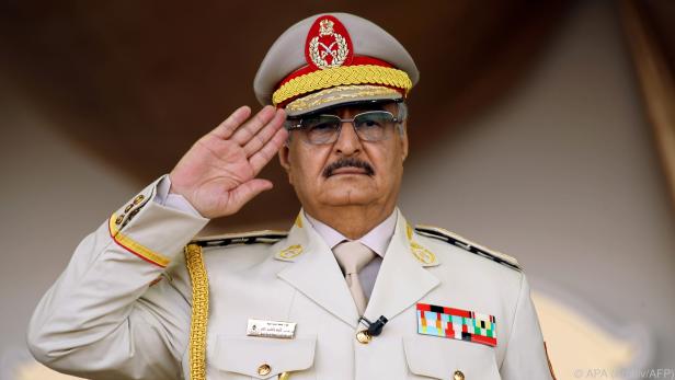Truppen von General Haftar auf dem Vormarsch in Libyen