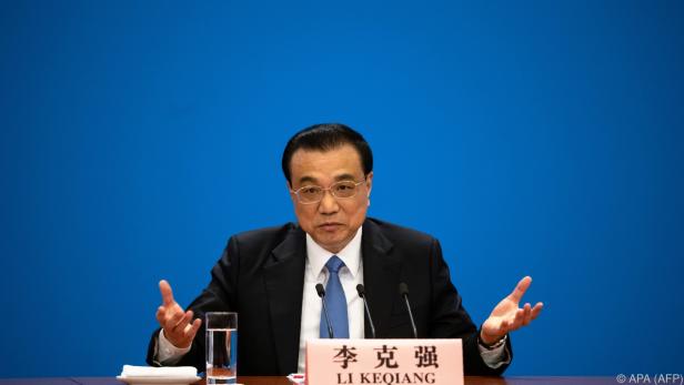 Li Keqiang wies die Vorwürfe zurück