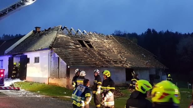 Brand in Rohrbrunn.