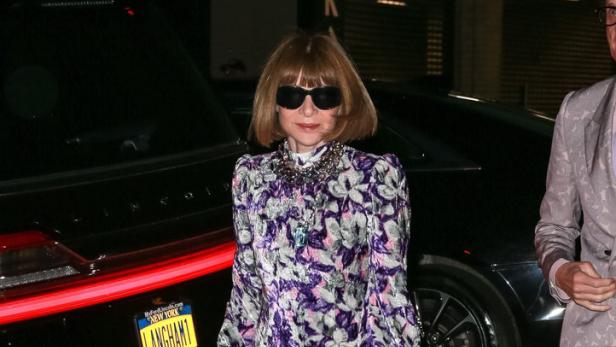 Unter den Hochzeitsgästen war Vogue-Chefredakteurin Anna Wintour