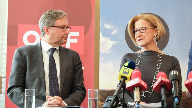 ORF-Generaldirektor Alexander Wrabetz und Landeshauptfrau Johanna Mikl-Leitner.