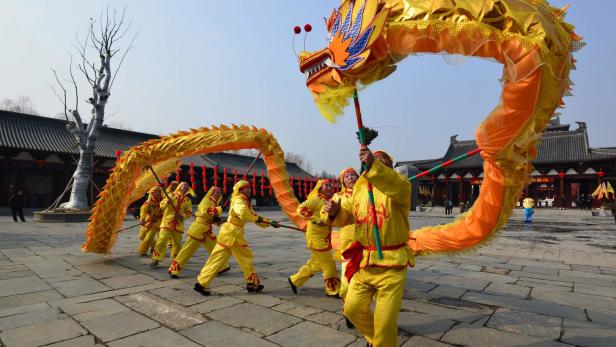 Die Chinesen haben wieder Grund zum Feiern: Die Exporte aus ihrem Land ziehen wieder an