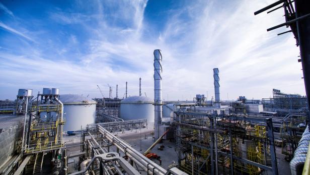 Saudi Aramcos Gasanlage Wasit