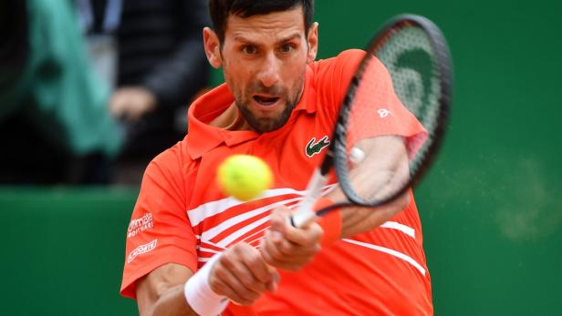Novak Djokovic wurde von seinem deutschen Gegner alles abverlangt.