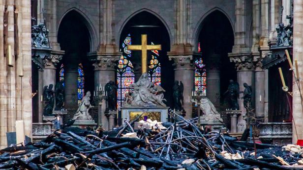 Notre-Dame: Rund 90 Prozent der Kunstwerke sind gerettet
