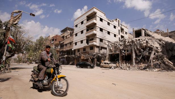 Geistersstadt Jarmouk: 2015–2018 herrschte der IS, heute die Armee