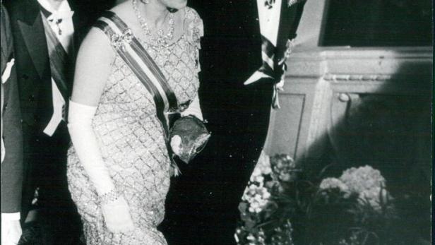 Britisches Königspaar, Staatsbesuch Österreich Mai 1969