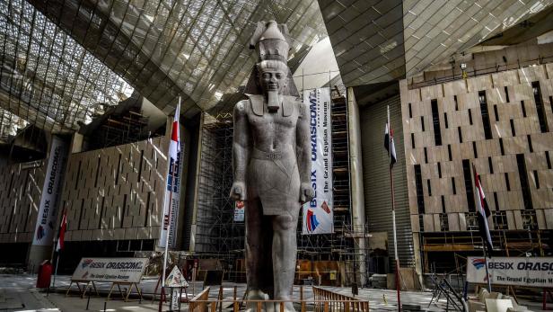 Grand Egyptian Museum: Wer die Pyramide der Neuzeit baut