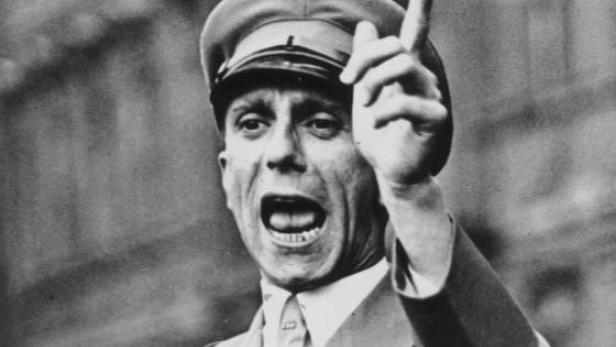 Viele belastete Wörter stammen aus der Giftküche von NS-Propagandaminister Joseph Goebbels.
