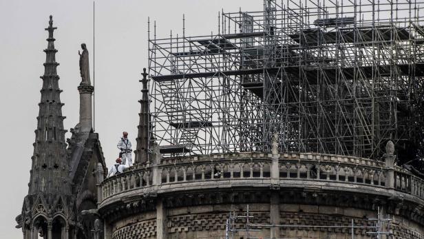 Notre-Dame: Arbeiter von Gerüstbaufirma missachteten Rauchverbot