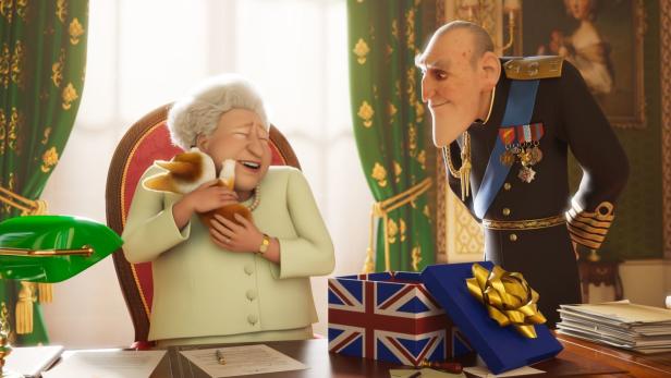 Kinofilm &quot;Royal Corgi&quot;: Die Queen kuschelt mit Welpe Rex