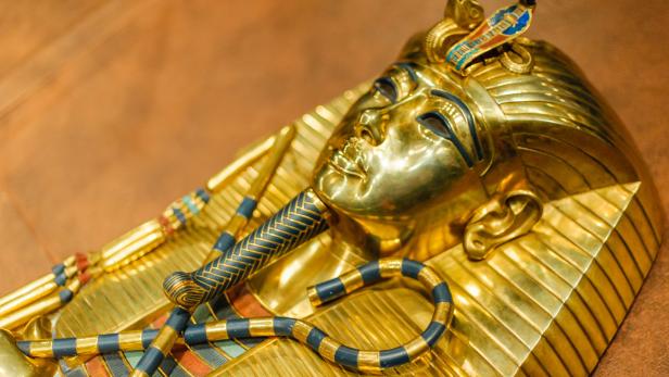 Goldmaske Tutanchamuns: Die Thronfolge im alten Ägypten ist noch nicht zur Gänze geklärt.
