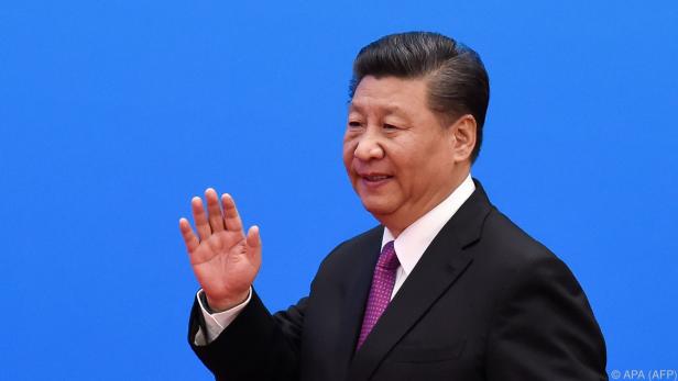 Chinas Staatschef Xi Jinping beim Seidenstraßenforum