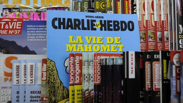 Eines der umstrittenen Cover der Satirezeitschrit Charlie Hebdo.