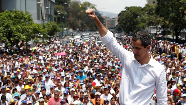 Juan Guaidó rief seine Anhänger zum landesweiten Generalstreik auf