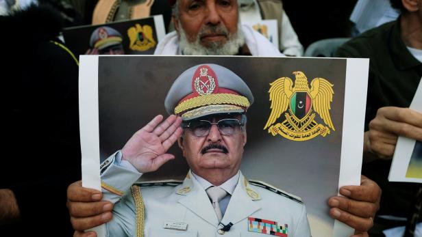 Im Osten des Landes verehrt: Marschall Haftar, der die Macht in Libyen erobern will