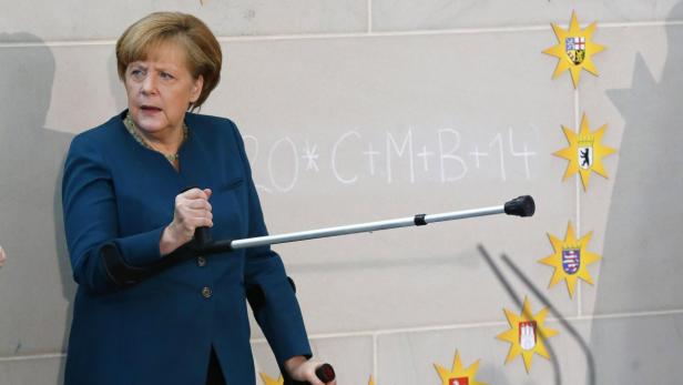 Ein Ass in Mathe und Russisch, aber bis heute nicht im Sport: Merkel