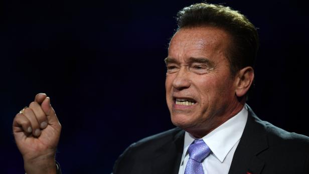 Er sei &quot;mit Härte&quot; erzogen worden, erzählte Schwarzenegger.