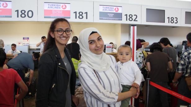 Esra, Zehra und Kadir freuen sich auf die Türkei-Reise