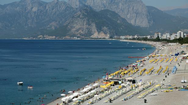 Strand von Antalya.