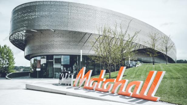 Motohall, als neues Wahrzeichen für Mattighofen und KTM