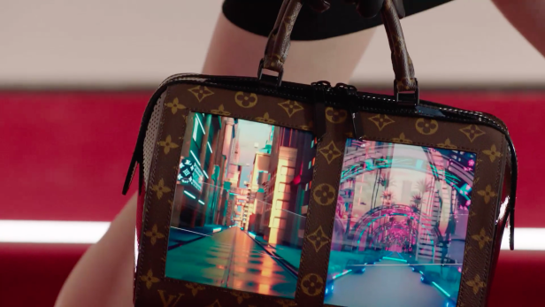 Louis Vuitton bringt Handtaschen mit flexiblem Bildschirm