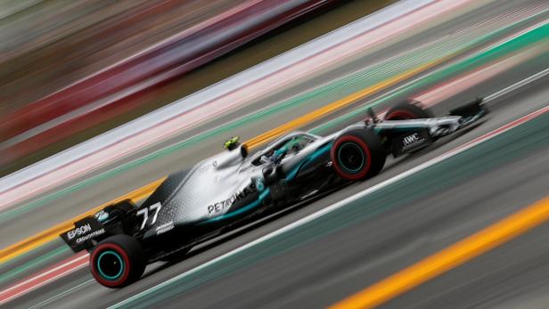 Valtteri Bottas startet am Sonntag von der ersten Position ins Rennen. 