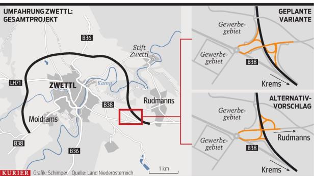 Umfahrung ist Diskussionsthema: Anrainerin will Grund nicht abtreten