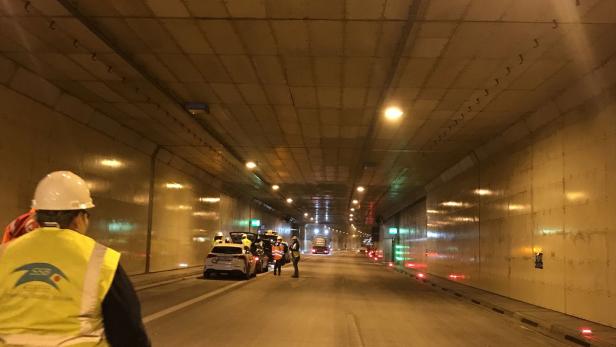 Tunnel Rannersdorf nach Brand erst ab Juni wieder befahrbar