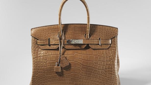 Diese Hermès Alligator Birkin Tasche wurde am Montag versteigert. Sie kostet mehr als ein Kleinwagen
