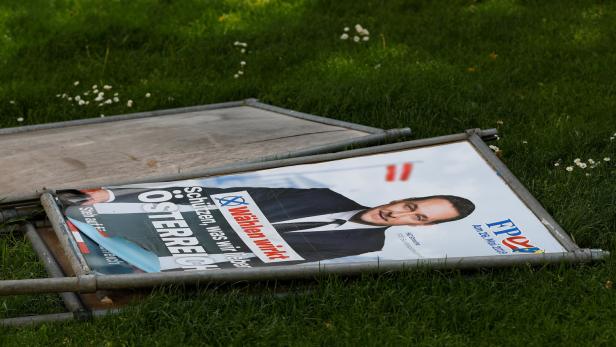 Wahlplakat der FPÖ.