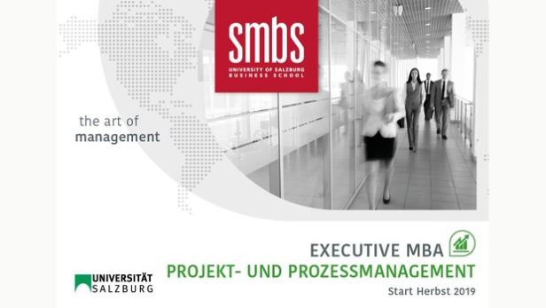 SMBS- University of Salzburg Business School startet zum 17 Mal den Int. Exec. MBA Projekt- und Prozessmanagement. Credit: SMBS-University of Salzburg Business School