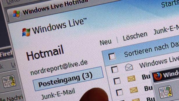Hotmail verweigert unsichere Passwörter