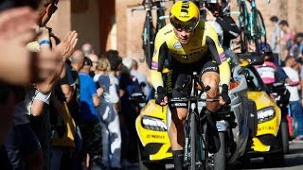 Giro: Roglic nach Zeitfahrsieg neuer Gesamt-Zweiter