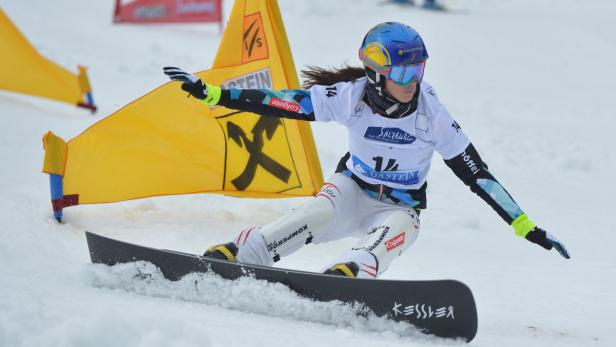 Julia Dujmovits sicherte sich ihre erste Podestplatz-Platzierung in dieser Saison.