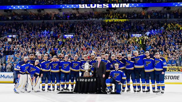 NHL: Stanley Cup Playoffs-San Jose Sharks at St. Louis Blues