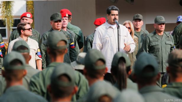 Maduro warf USA vor, militärische Intervention in Venezuela zu planen