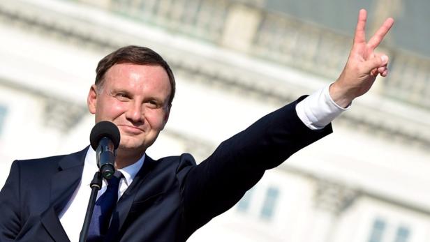 Polens nationalkonservativer Präsident Andrzej Duda.